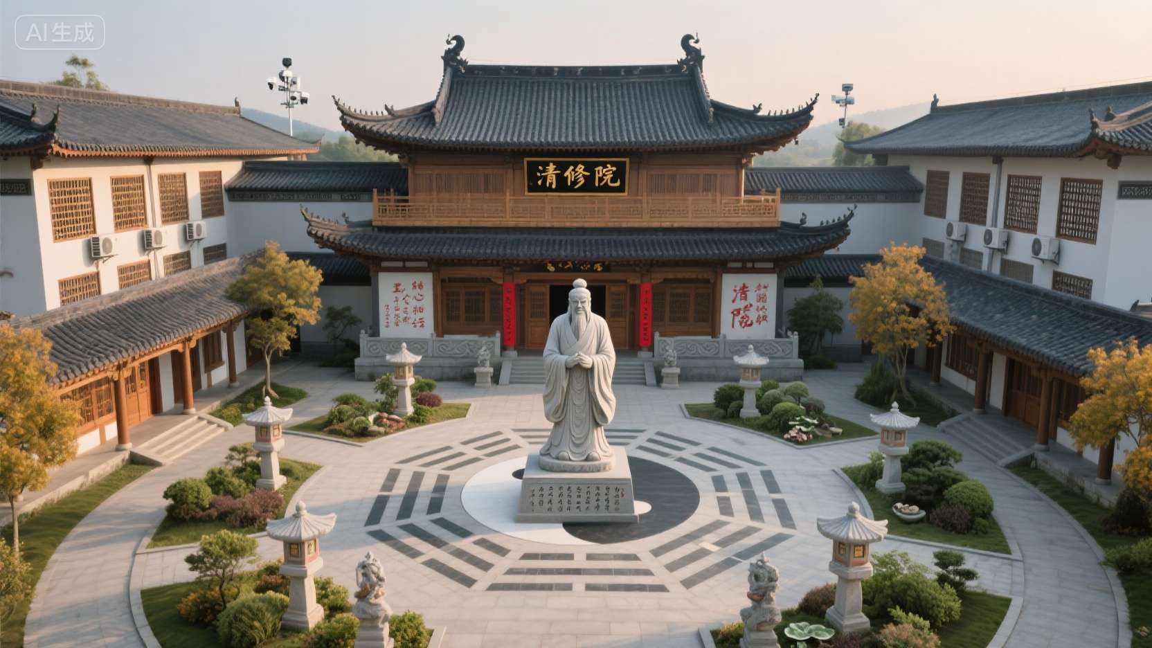 山海道苑建筑效果图